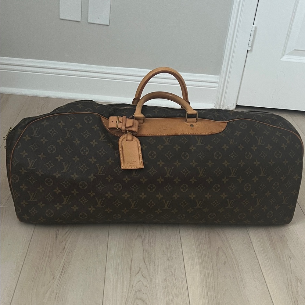 Louis Vuitton Black   Sac Plein 70 Monogram